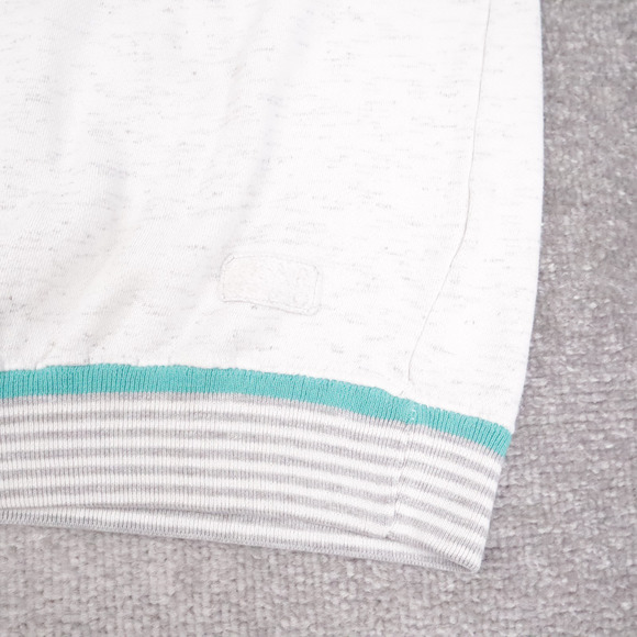 Vintage 90s Disney Mickey Varsity XL Gray Long Sleeve Pullover Sweatshirt - Picture 9 of 10